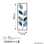 Wallity Leaf Escultura de pared Multicolor